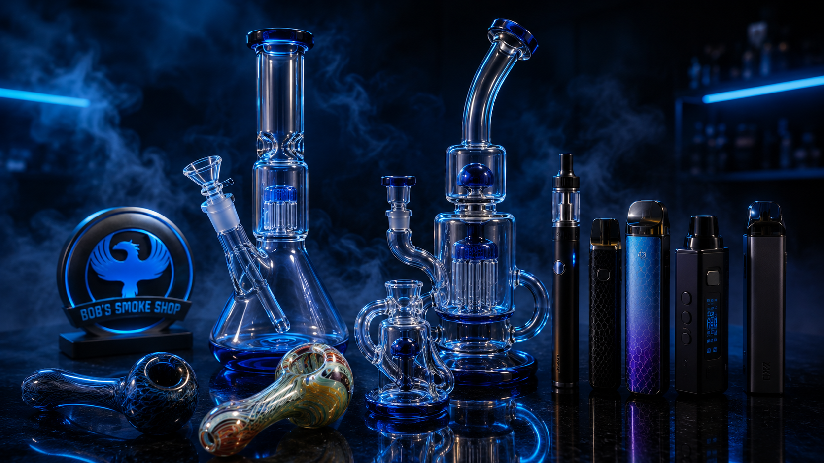 Glass and vape products