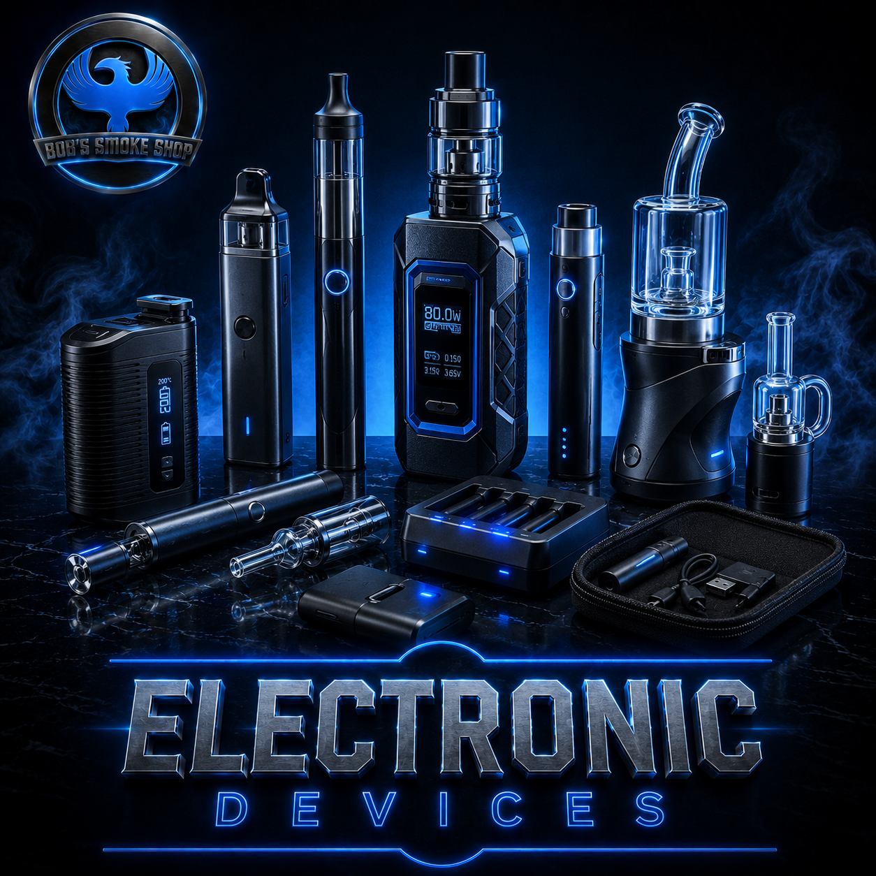 Electronic Devices at Bob's Smoke Shop