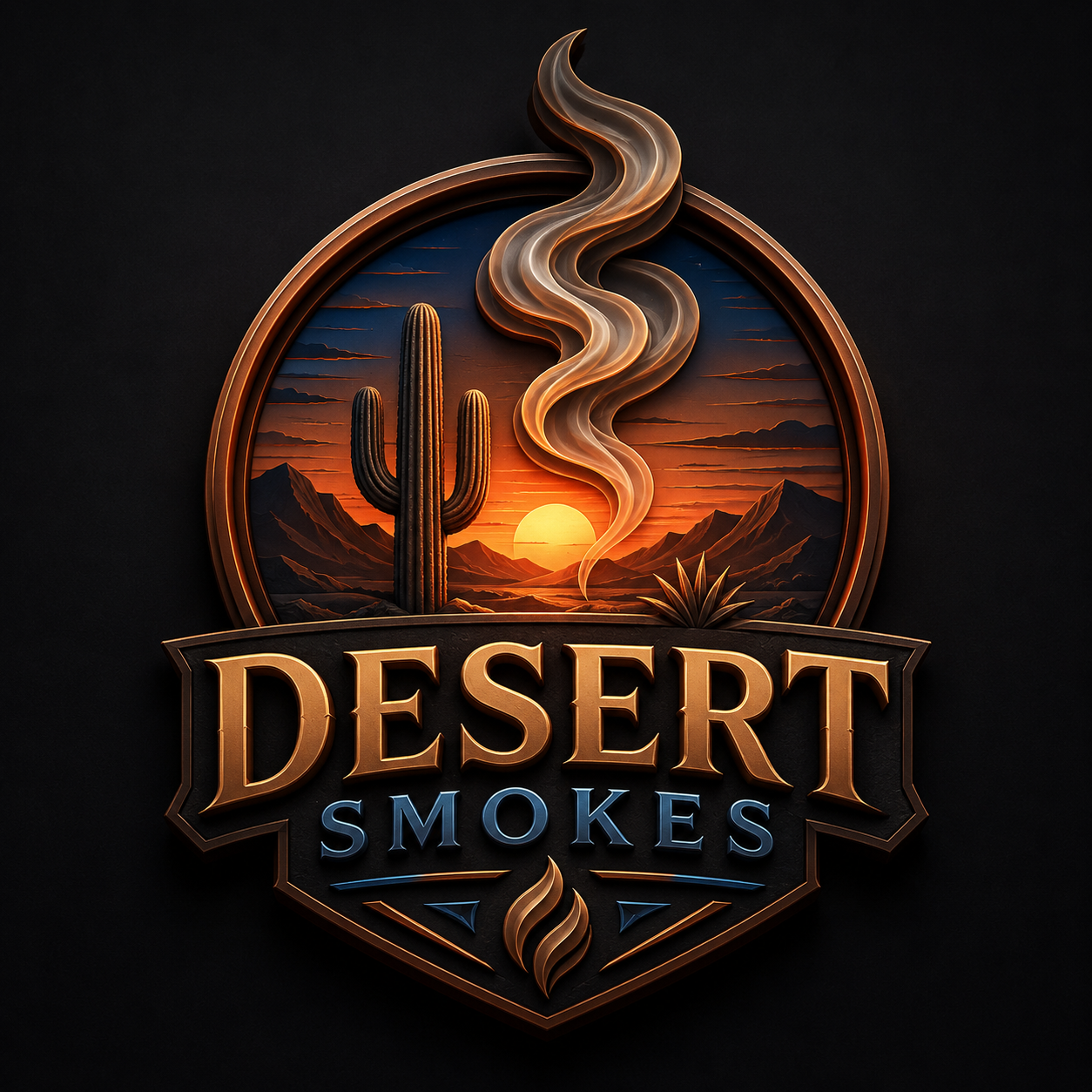 Desert Smokes shop visual asset