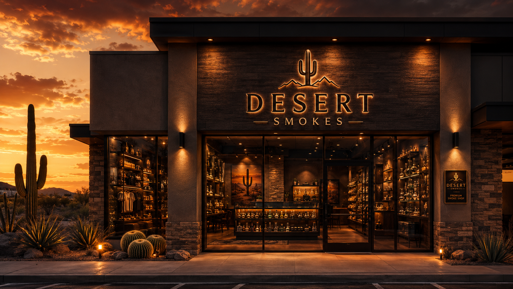 Desert Smokes shop visual asset