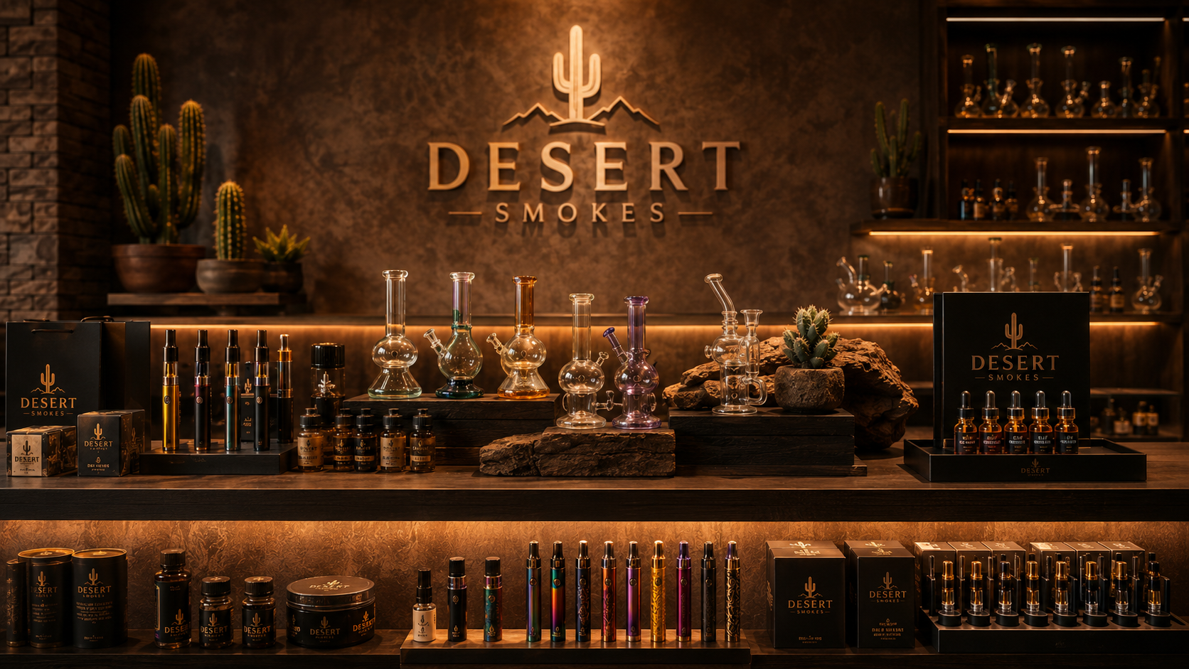 Desert Smokes shop visual asset