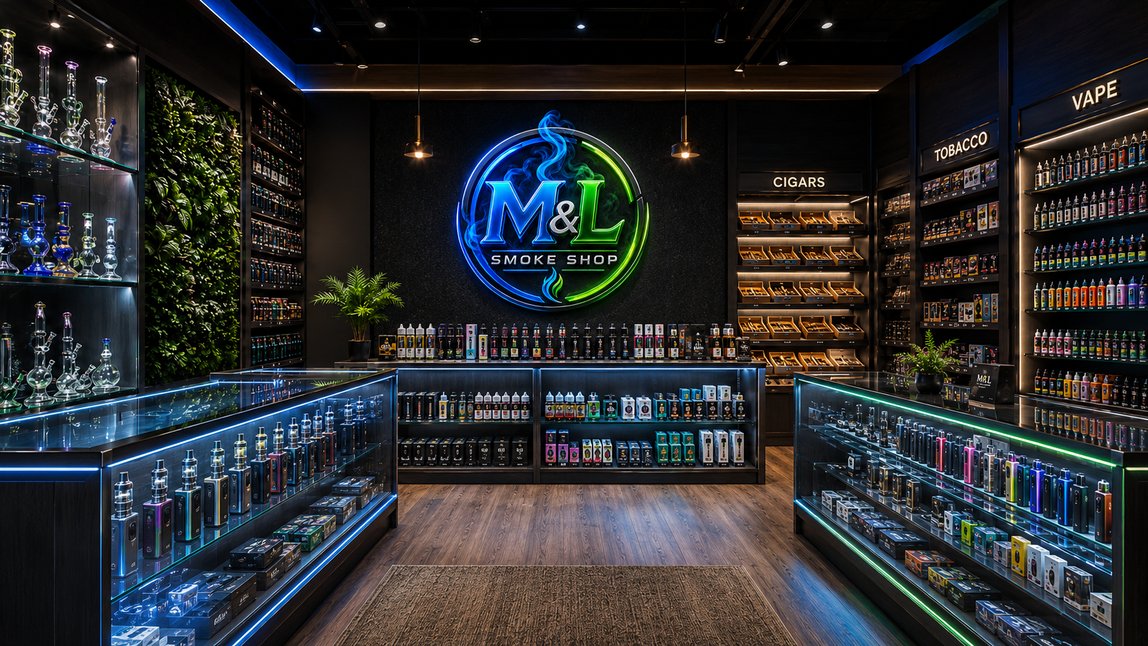 M&L Smoke Shop shop visual asset