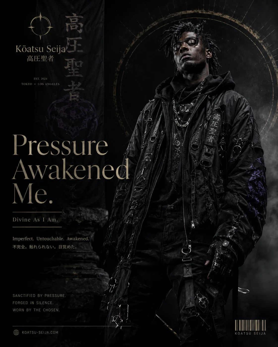 Kōatsu Seija Awakened in Pressure and Shadows visual