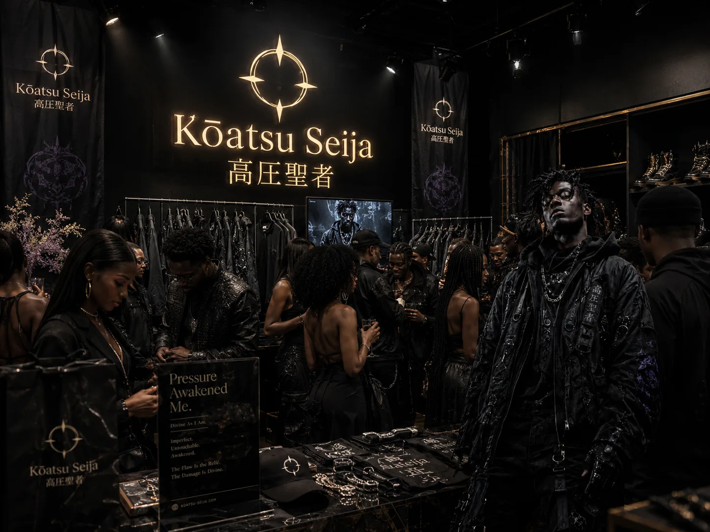 Kōatsu Seija Exclusive Launch Event at K+atsu Seija visual