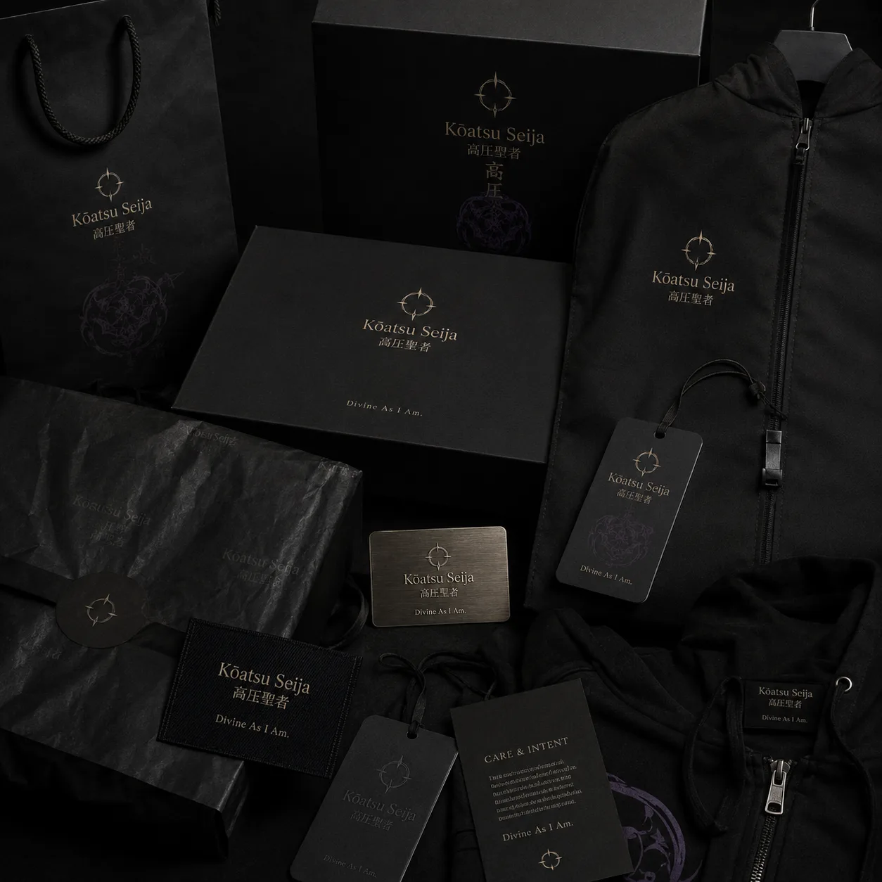 Kōatsu Seija Gothic Luxury Brand Unboxing Scene visual