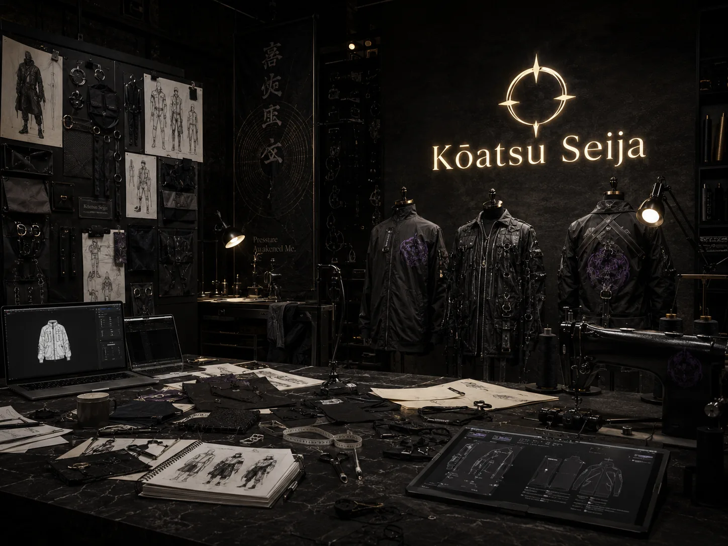 Kōatsu Seija Gothic Streetwear Design Atelier Workshop visual
