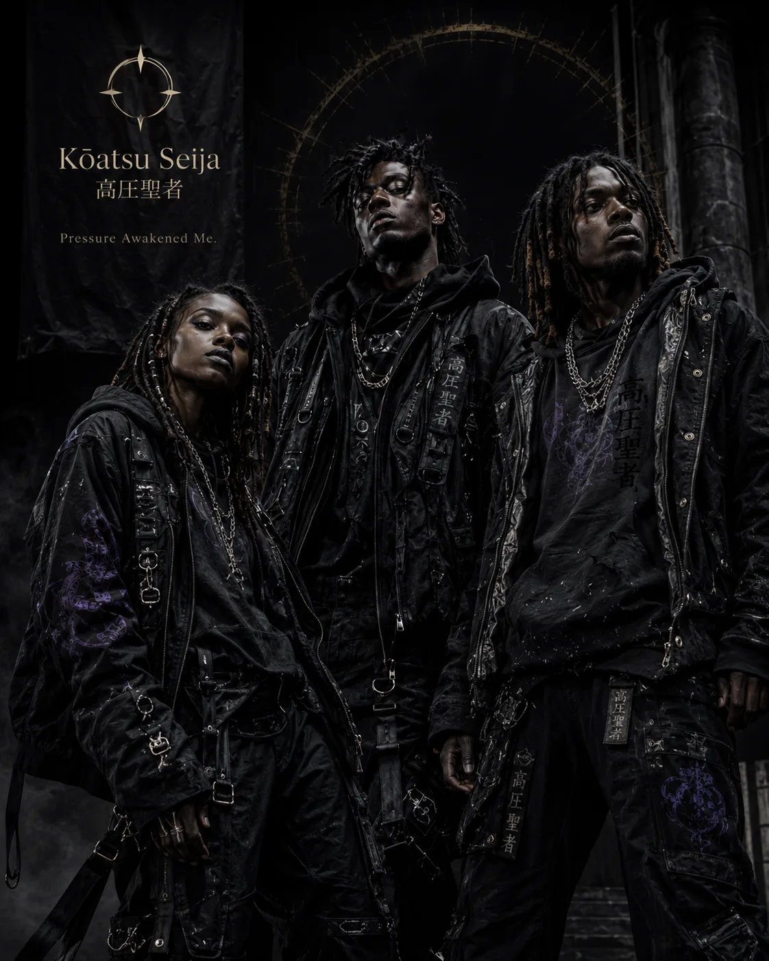 Kōatsu Seija Pressure Awakened Me Gothic Fashion Fusion visual