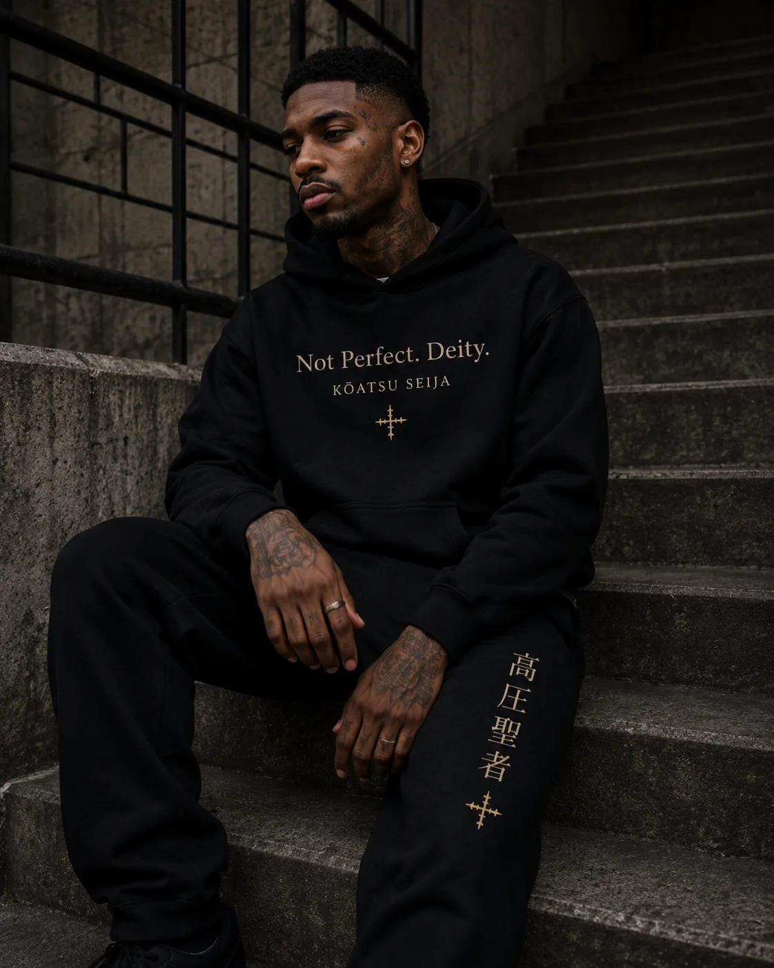 Kōatsu Seija Urban Streetwear in Gritty Settings visual