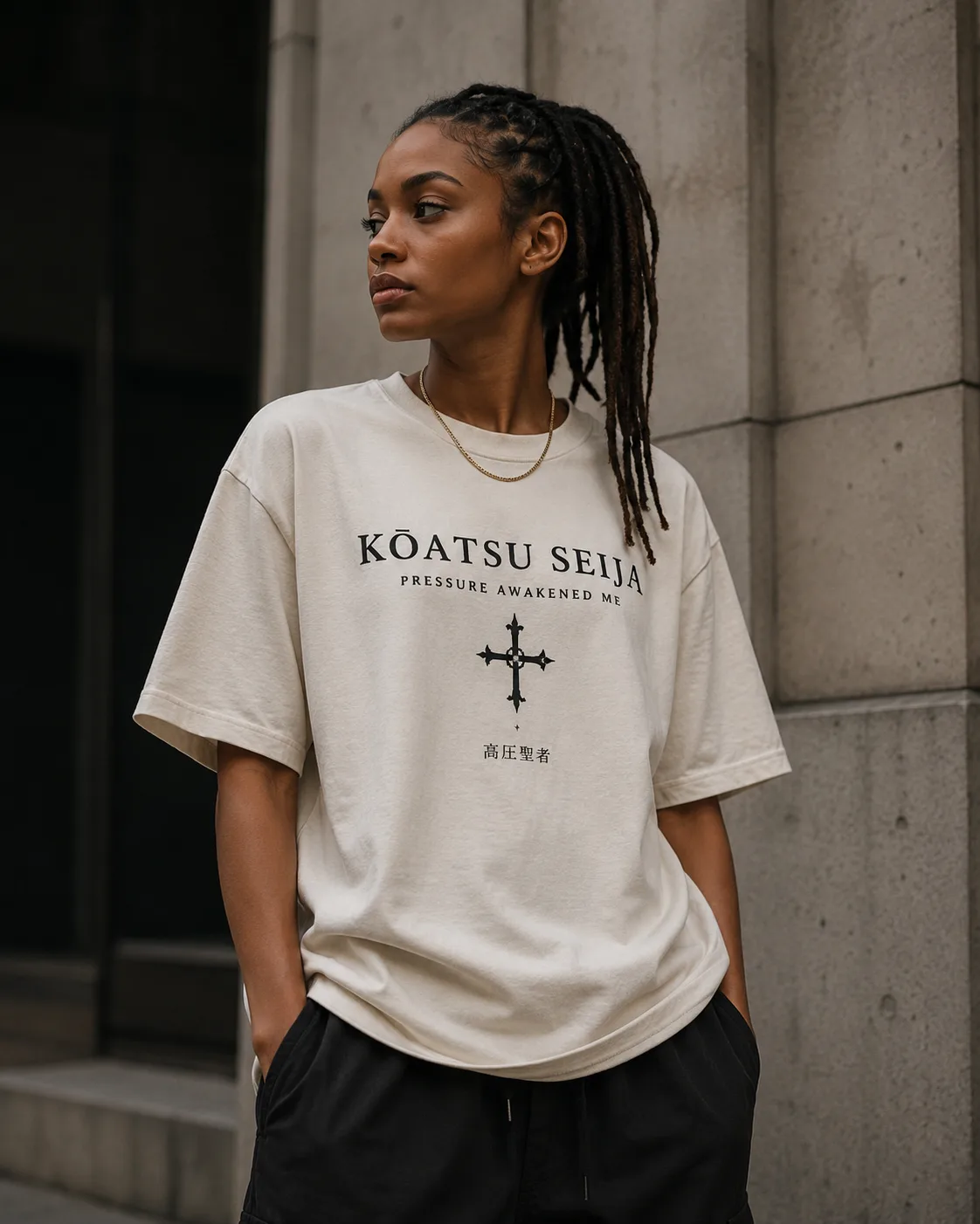 Kōatsu Seija Urban Fashion with a Contemplative Vibe visual