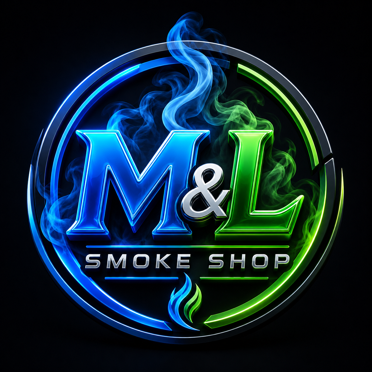 M&L Smoke Shop logo