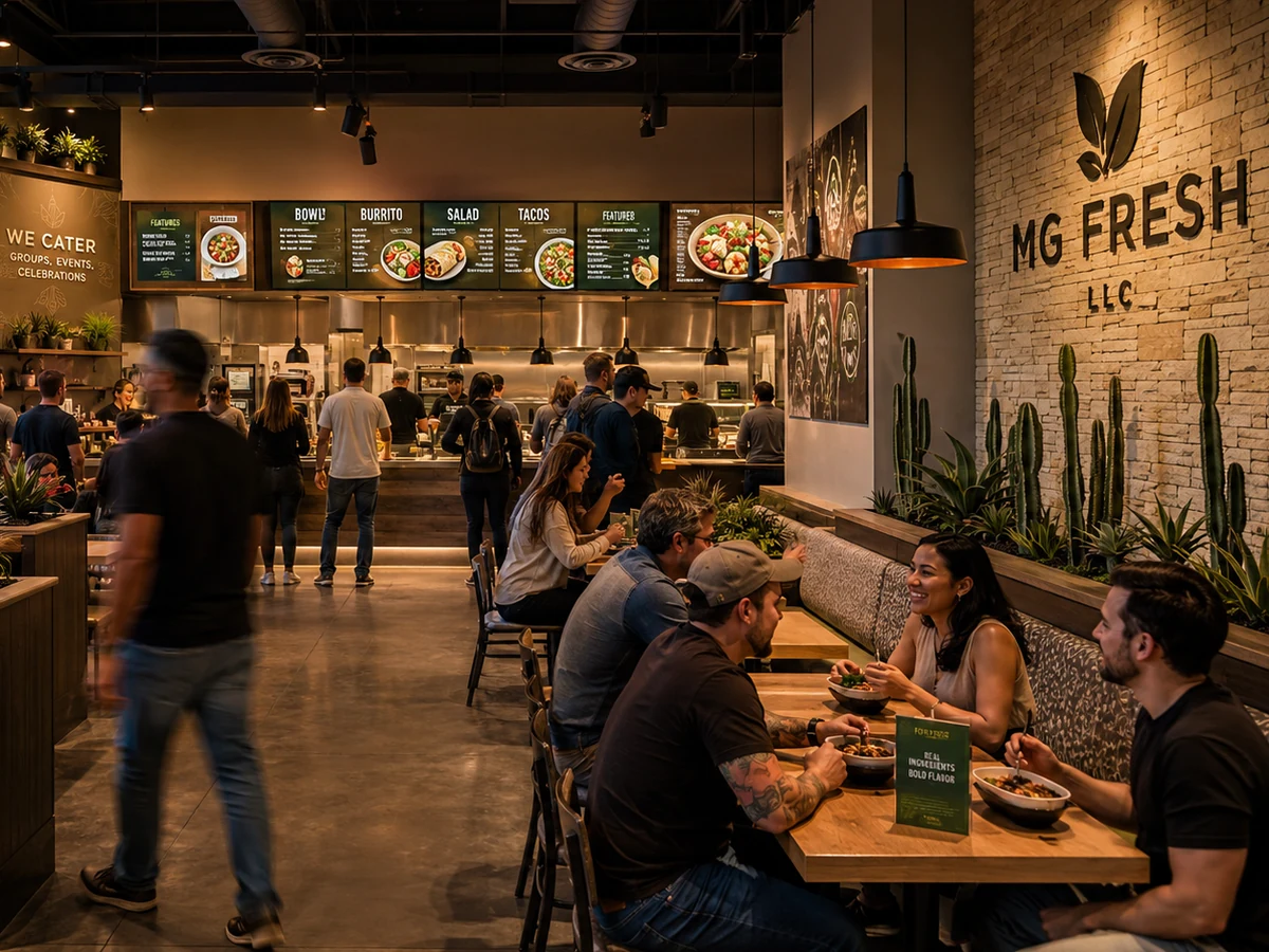 MG Fresh dining and service rhythm