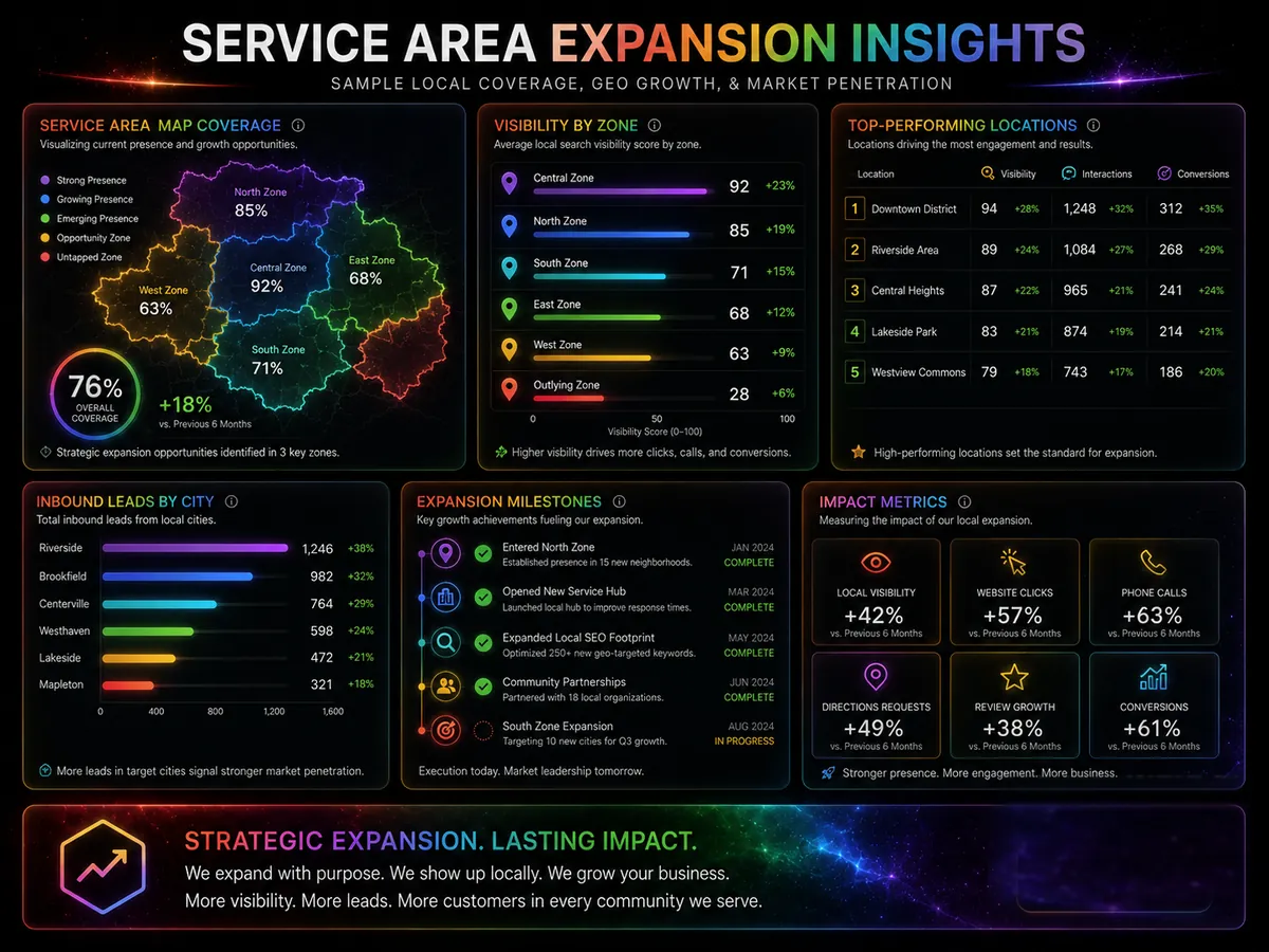 Service Area Expansion Insights Dark