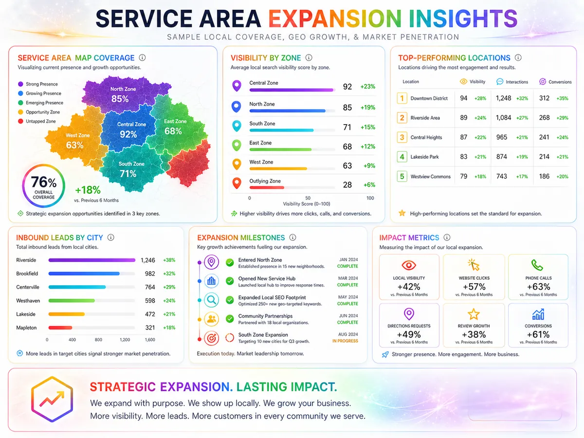 Service Area Expansion Insights Light